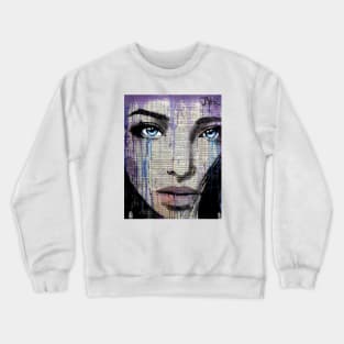 Velvet Crewneck Sweatshirt